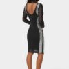 BodyCon Embellished Knee Length Dress