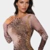 BodyCon Embellished Knee Length Dress